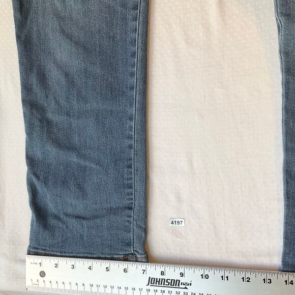 Gloria Vanderbilt Women Amanda Jeans size 8 Blue High Rise Straight Leg Stretch - Picture 6 of 11